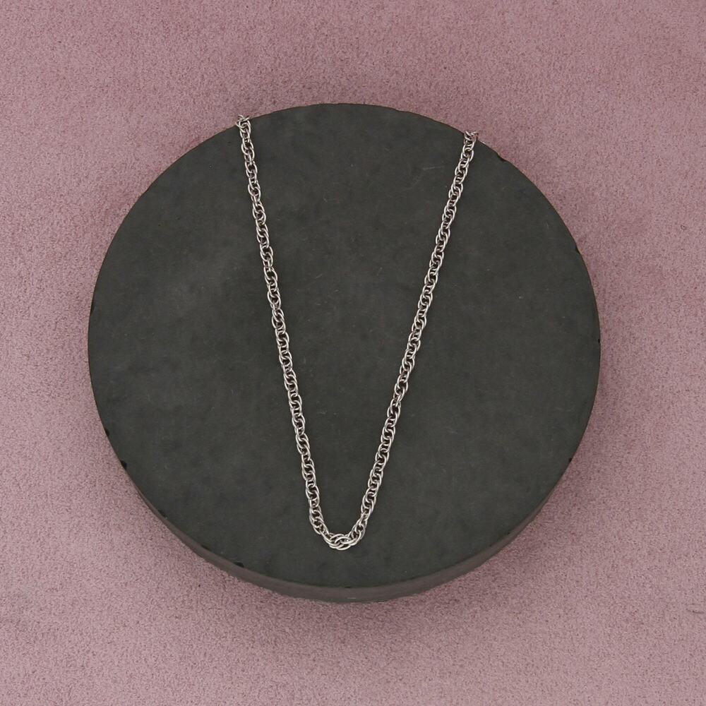 james avery sterling silver 2.5mm medium rope chain necklace size 22in
